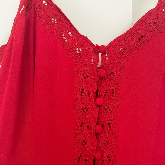 Red FP Jumpsuit - Picture 3 of 5